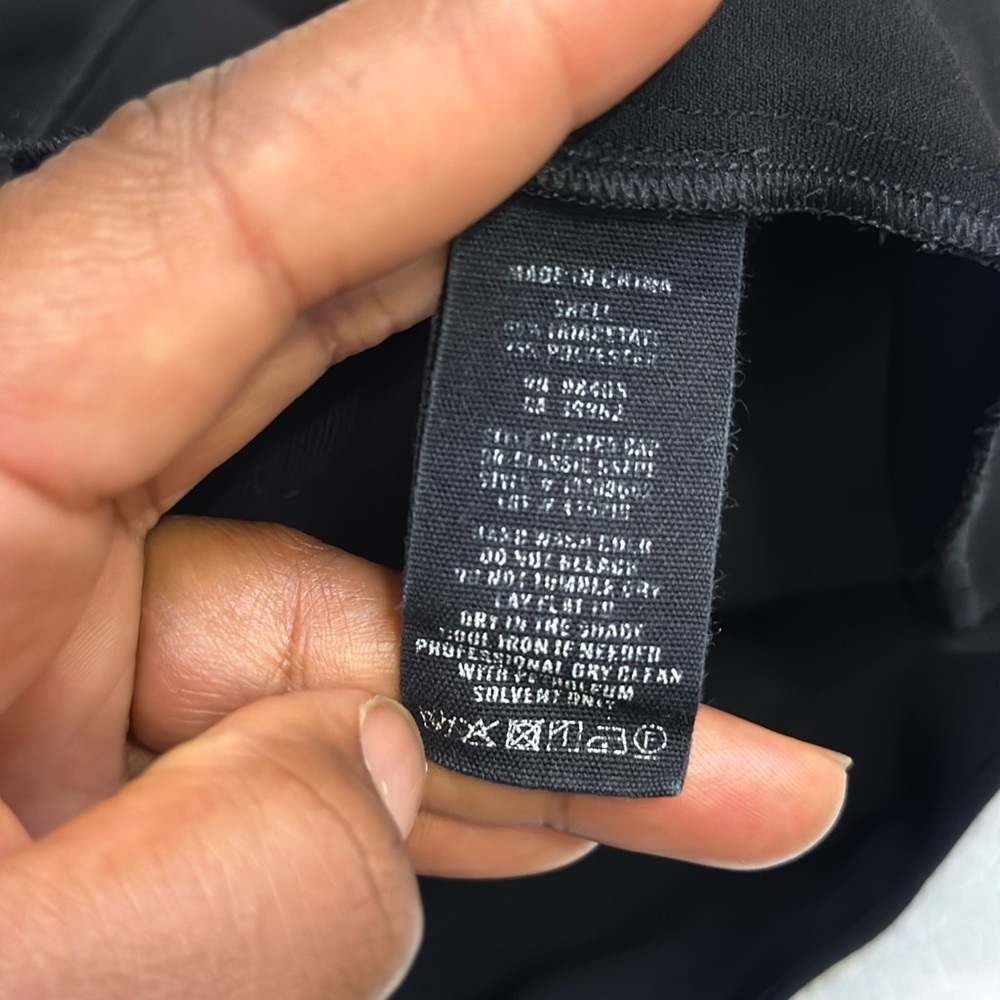 Theory Black Sleeveless Dress women’s Size 6 - Picture 12 of 13